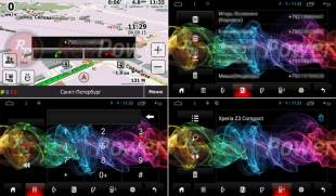 Штатная магнитола Redpower 31056 IPS Mitsubishi Outlander XL (2007-2012) (с DVD)